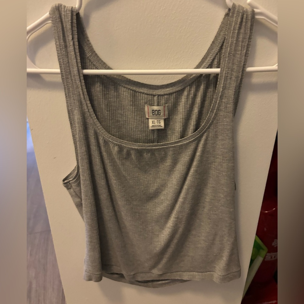 UO BDG Sweet Thing Ribbed Tank Top